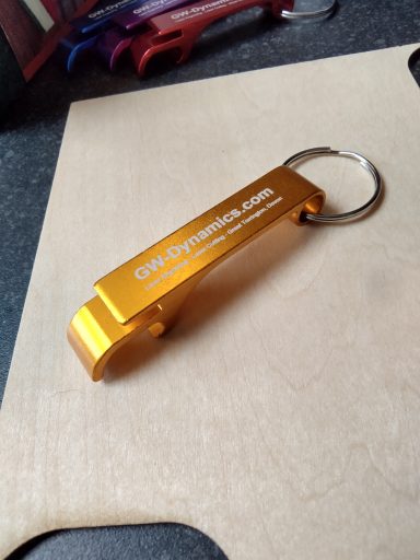 Bottle opener keyring