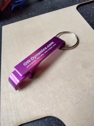 Bottle opener keyring