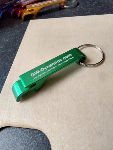 Bottle opener keyring